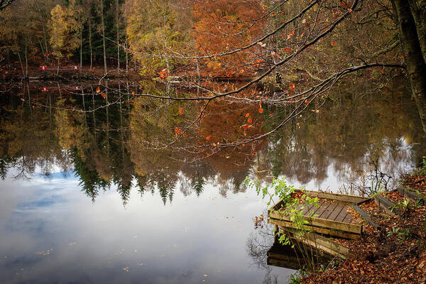 Lake Poster featuring the photograph On England #1 by Digiblocks Photography