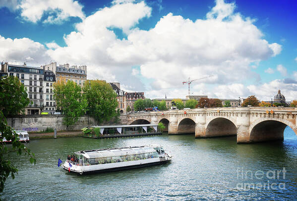 Paris Poster featuring the photograph Pont Neuf, Paris, France #2 by Anastasy Yarmolovich