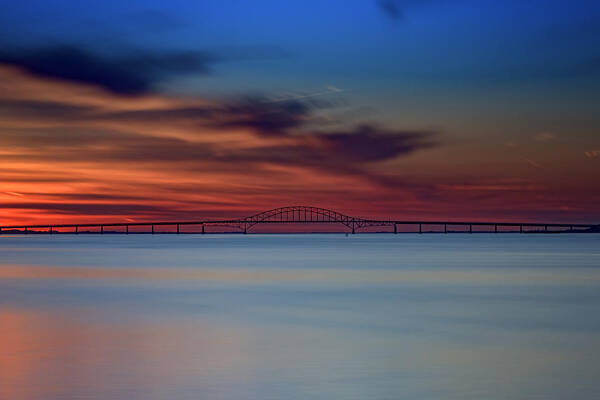 Robert Moses Causeway Poster featuring the photograph Robert Moses Causeway #1 by Rick Berk