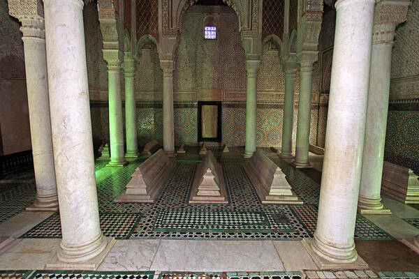 Saadian Tombs Poster featuring the photograph Saadian Tombs #1 by Aivar Mikko