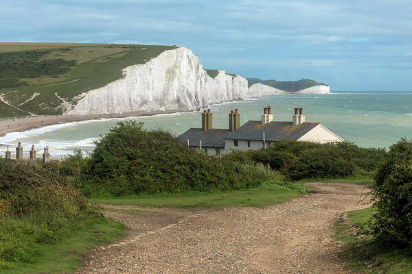 Seven Sisters Poster featuring the photograph Seven Sisters - England #1 by Joana Kruse