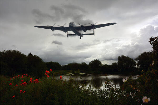 Avro Poster featuring the photograph The Few #1 by Jason Green
