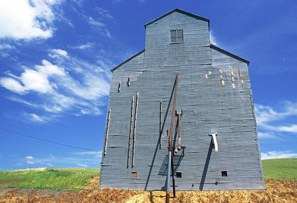 Outdoors Poster featuring the photograph Whitman Co Elevator #1 by Doug Davidson