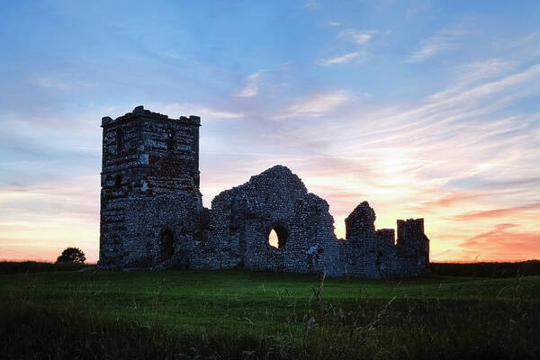 Knowlton Church Poster featuring the photograph Knowlton Church - England #10 by Joana Kruse