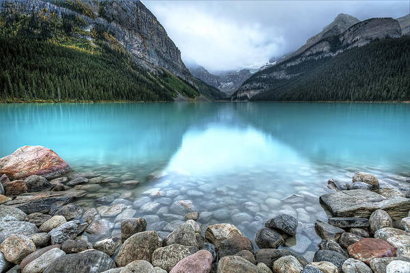 Lake Poster featuring the photograph 1111 Lake Louise by Steve Sturgill