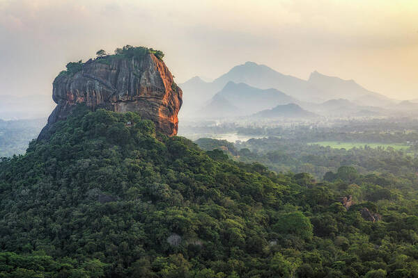 Pidurangala Poster featuring the photograph Sigiriya - Sri Lanka #15 by Joana Kruse