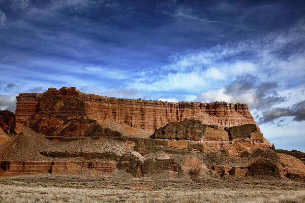 Capitol Reef National Park Poster featuring the photograph Capitol Reef National Park Catherdal Valley #16 by Mark Smith