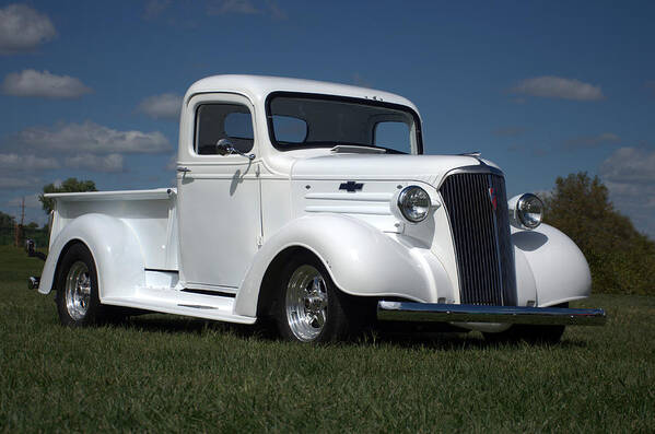1937 Poster featuring the photograph 1937 Chevrolet Pickup Truck by Tim McCullough