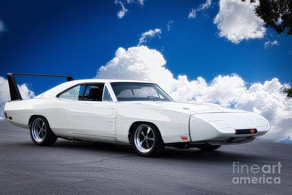 Automobile Poster featuring the photograph 1970 Dodge Daytona by Dave Koontz
