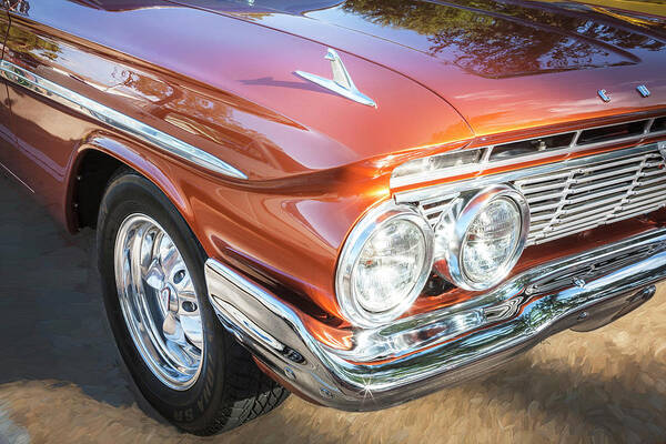 1961 Chevrolet Impala Poster featuring the photograph 1961 Chevrolet Impala SS #2 by Rich Franco