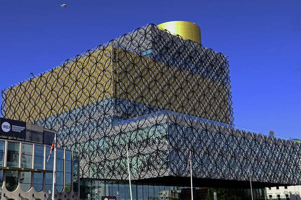Birmingham Library Poster featuring the photograph Birmingham Library #2 by Tony Murtagh