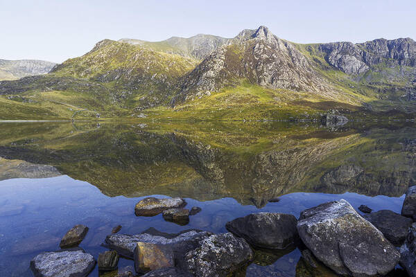 Wales Poster featuring the photograph Cwm Idwal #2 by Ian Mitchell