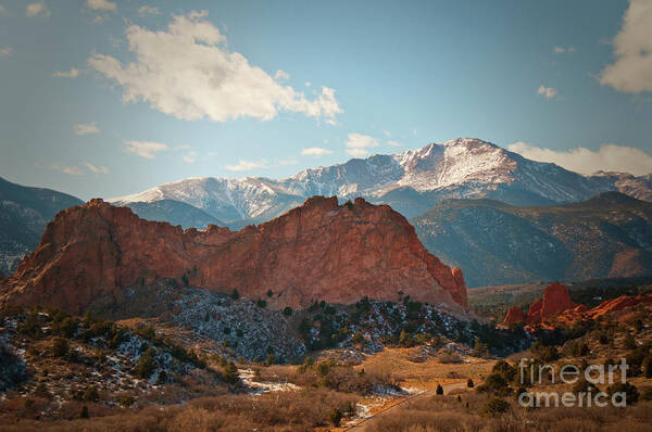 Color Photography Poster featuring the photograph Garden of the Gods #2 by David Waldrop