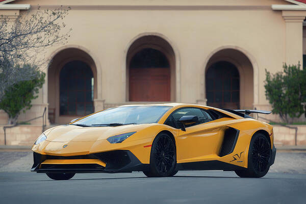 Lamborghini Poster featuring the photograph #Lamborghini #AventadorSV #SuperVeloce #Print #2 by ItzKirb Photography