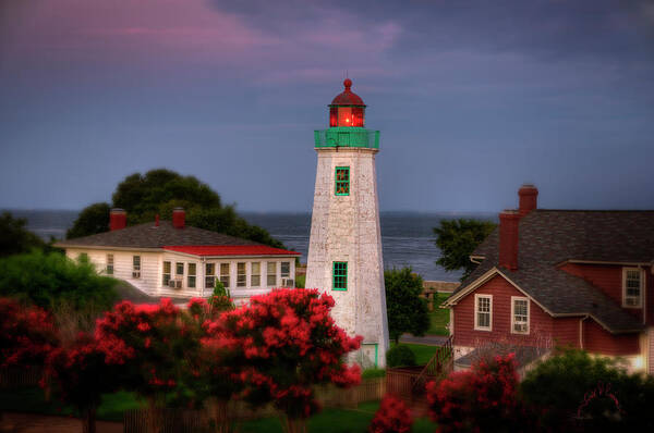 Old Point Comfort Lighthouse Poster featuring the photograph Old Point Comfort Lighthouse #2 by T Cairns