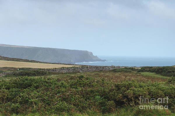 Gorse Poster featuring the photograph Rhossili Bay, South Wales #2 by Perry Rodriguez