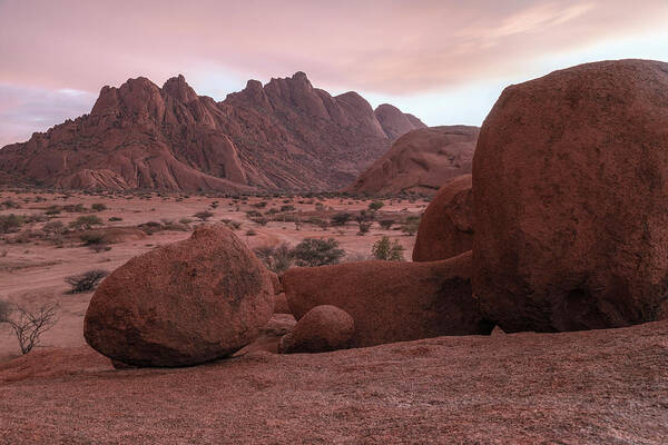 Spitzkoppe Poster featuring the photograph Spitzkoppe - Namibia #2 by Joana Kruse