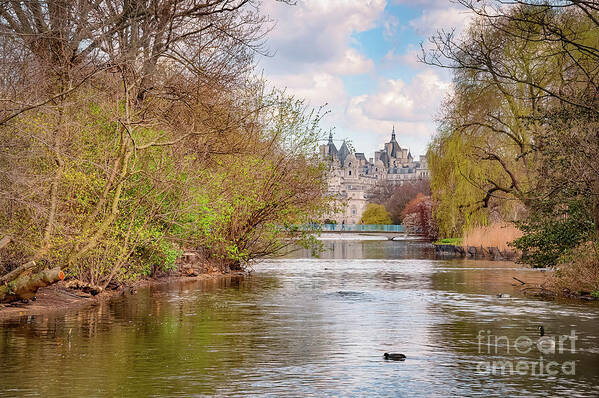 City Poster featuring the photograph St James Park #2 by Mariusz Talarek