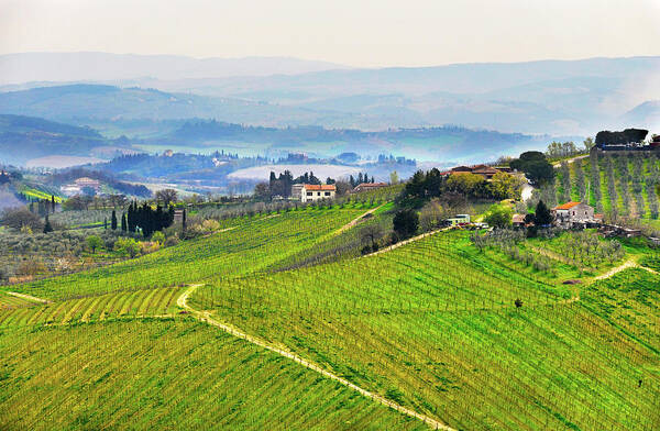 Tuscany Poster featuring the photograph Tuscany landscape #2 by Dutourdumonde Photography