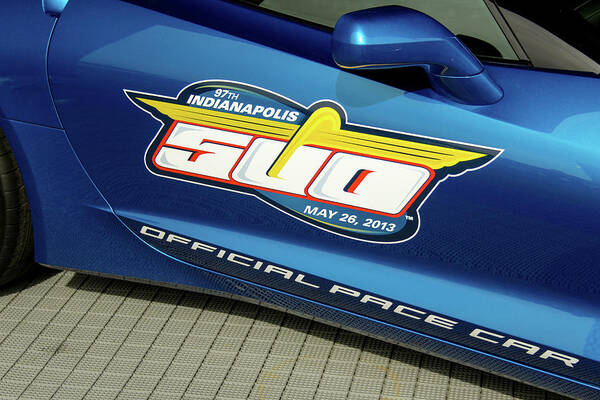 2013 Poster featuring the photograph 2013 Indianapolis 500 Pace Car by Darrell Foster