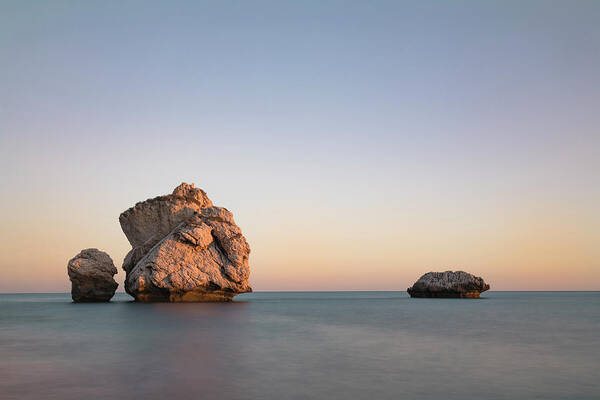 Petra Tou Romiou Poster featuring the photograph Aphrodite's Rock - Cyprus #3 by Joana Kruse