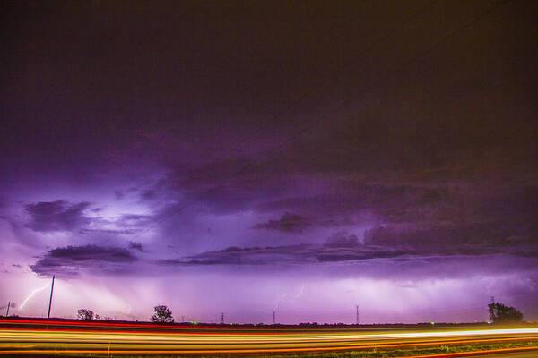 Nebraskasc Poster featuring the photograph 6th Storm Chase 2015 by NebraskaSC