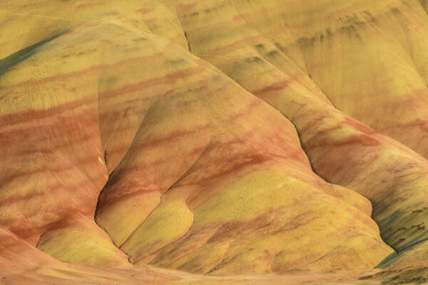 Painted Hills Poster featuring the digital art Painted Hills #4 by Michael Lee