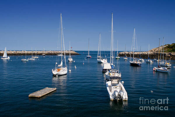 Rockport Poster featuring the photograph Rockport - Massachusetts #4 by Anthony Totah