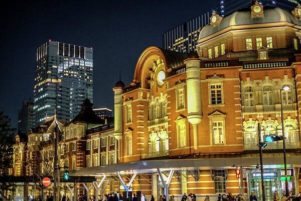 Japan Poster featuring the photograph Tokyo Station #4 by Street Fashion News