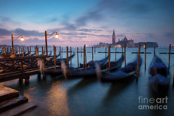 Venice Poster featuring the photograph Venice Dawn by Brian Jannsen