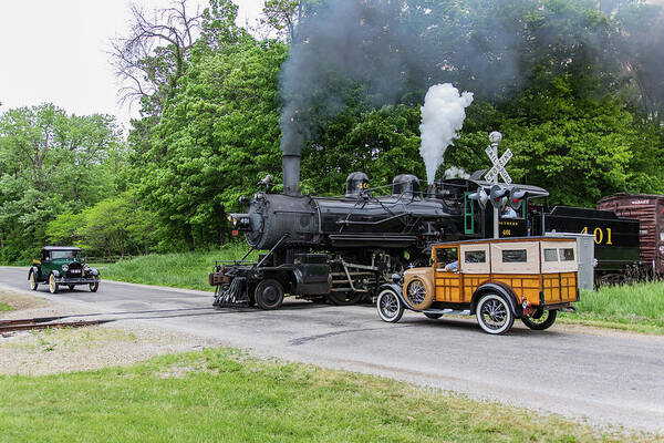  Poster featuring the photograph 51718-10 by Steelrails Photography