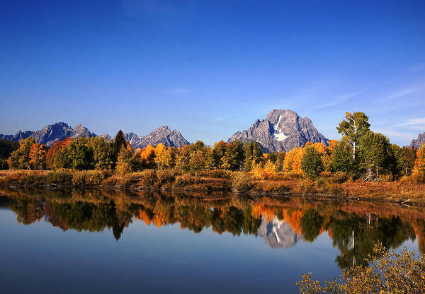 Wyoming Poster featuring the photograph Grand Teton National Park #59 by Mark Smith