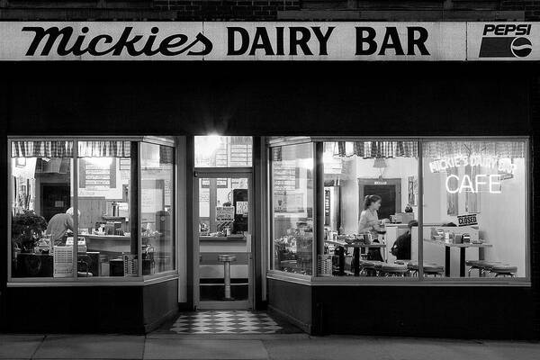 Mickies Dairy Bar Poster featuring the photograph 6 29 Am by Todd Klassy