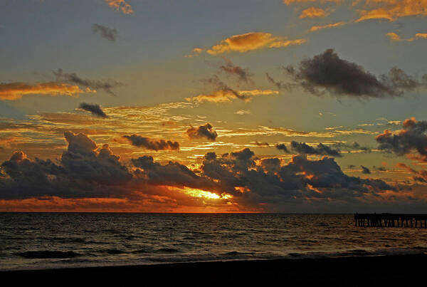 Sunrise Poster featuring the photograph 6- Juno Beach by Joseph Keane