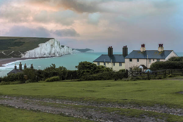 Seven Sisters Poster featuring the photograph Seven Sisters - England #6 by Joana Kruse