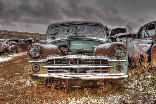 Salvage Yard Poster featuring the photograph Vintage #6 by Craig Incardone
