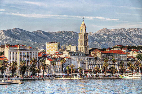 Split Croatia Poster featuring the photograph Split Croatia #7 by Paul James Bannerman
