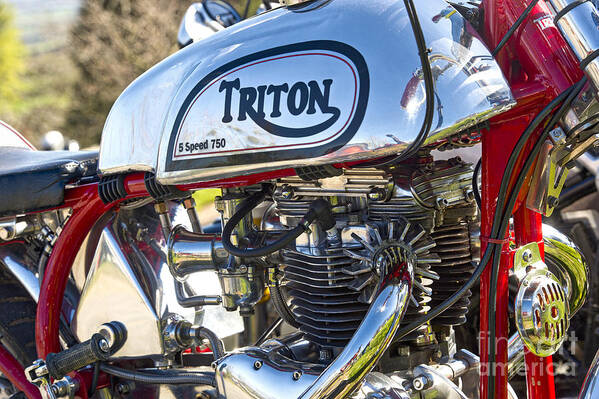 Triton Poster featuring the photograph 750 Triton by Tim Gainey