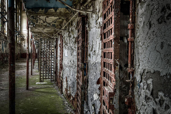 Adult Poster featuring the photograph Tennessee State Penitentiary #8 by Brett Engle