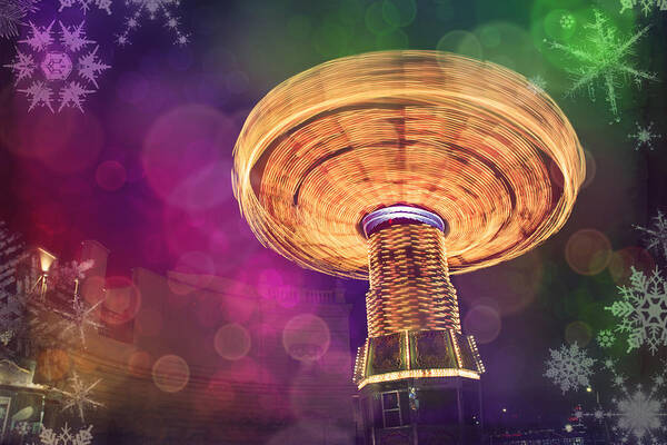 Prater Poster featuring the photograph A Light Spin by Carol Japp