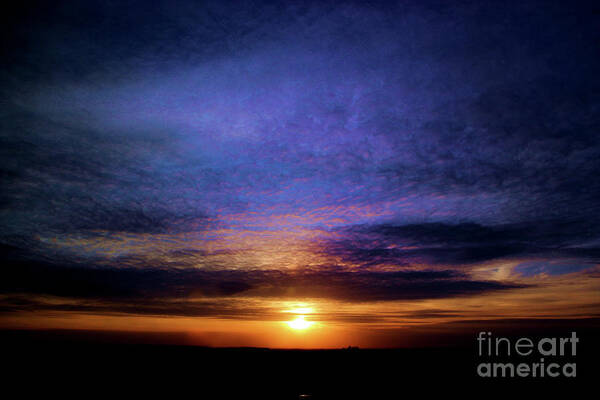 Longview Poster featuring the photograph A Longview Sunrise by Al Bourassa