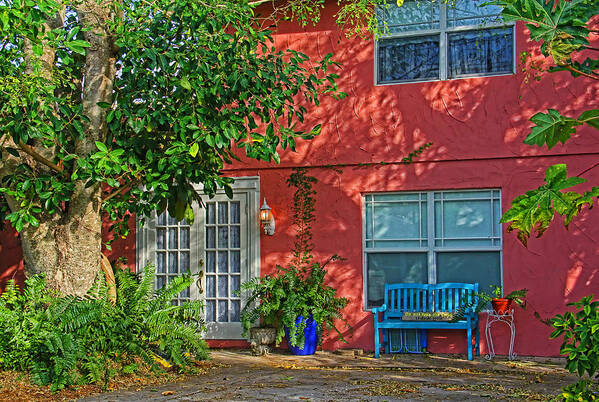 Architecture Poster featuring the photograph A Quiet Respite by HH Photography of Florida