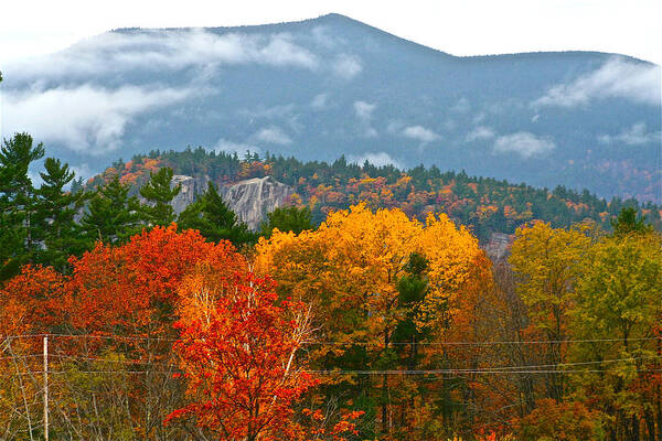  Poster featuring the photograph A View in North Conway by Jeremy McKay