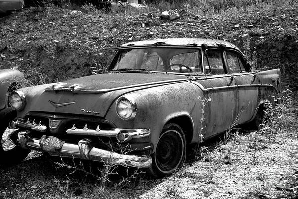 Denise Bruchman Poster featuring the photograph Abandoned Dodge by Denise Bruchman