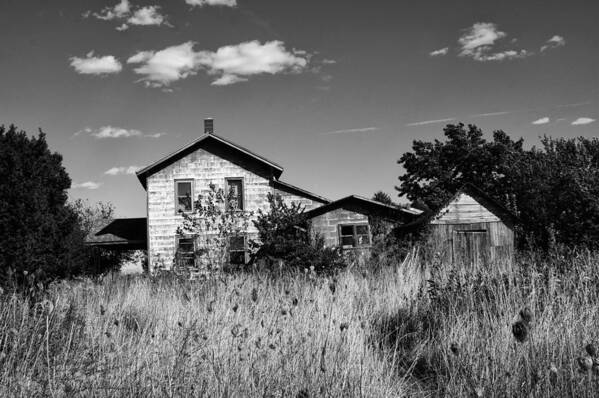 Abandoned Poster featuring the photograph Abandoned by Off The Beaten Path Photography - Andrew Alexander