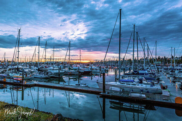 Marina Poster featuring the photograph After The Storm by Mark Joseph