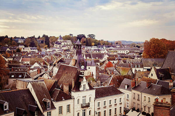 Amboise Poster featuring the photograph Amboise, France by Melanie Alexandra Price