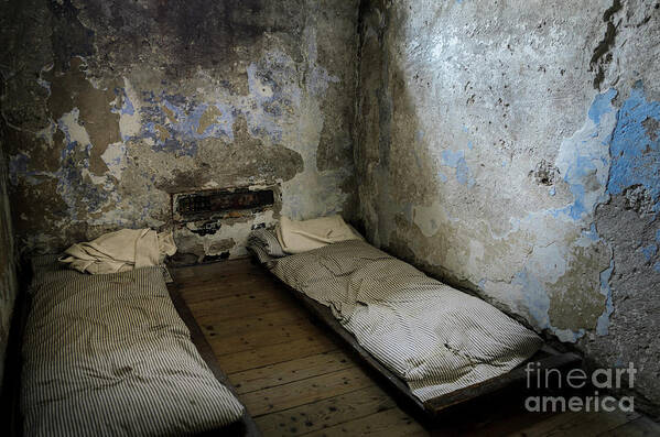 Ireland Poster featuring the photograph An empty cell in Cork City Gaol by RicardMN Photography
