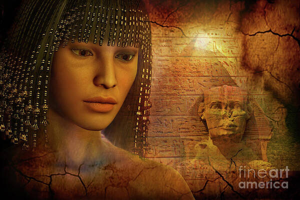 Ancient Past Poster featuring the digital art Ancient Past by Shadowlea Is