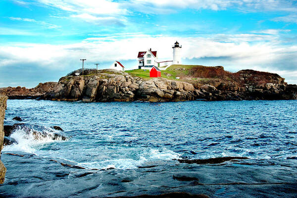 Lighthouse Poster featuring the photograph And Yet Another by Greg Fortier